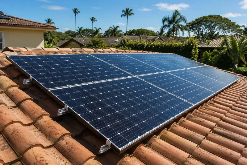 Installation de panneaux solaires à Nadaillac